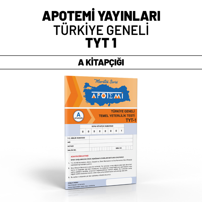 APOTEMİ TYT TÜRKİYE GENELİ SNV 1-A - 2025-26